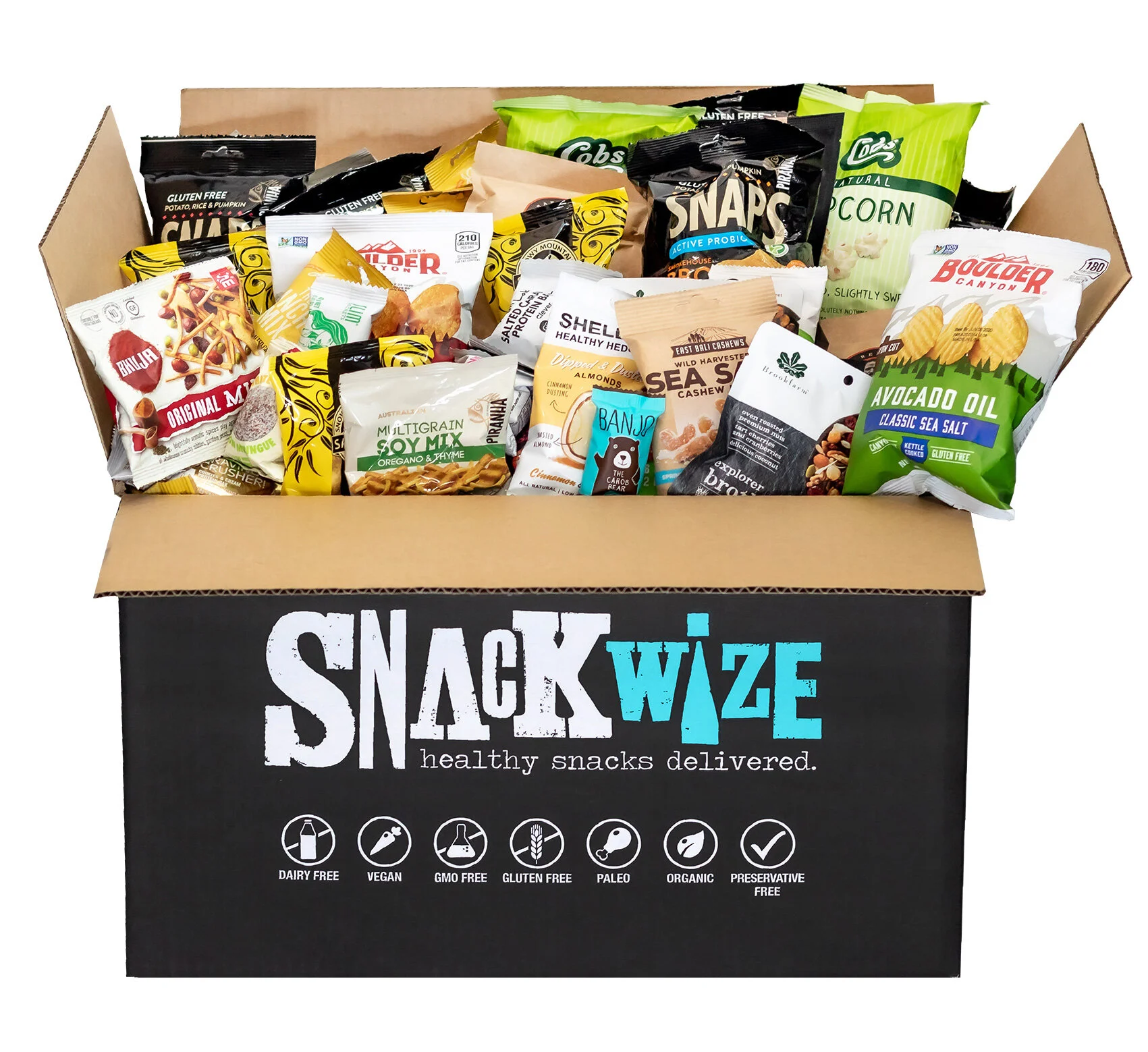 Monthly snack box deals